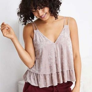 Aerie velvet tank top